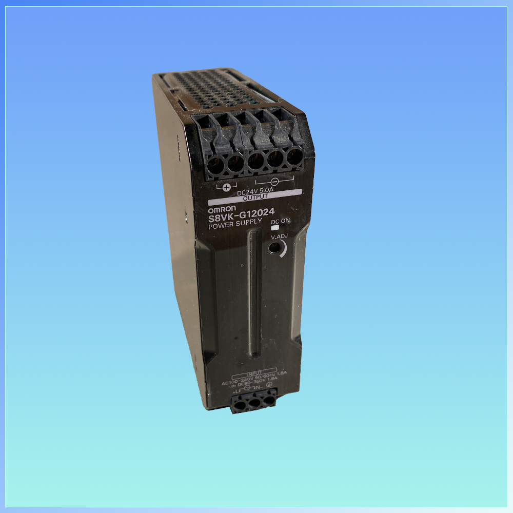Omron S8VK-G12024 Power supply, 100-240V to 24V, 5A, 120W